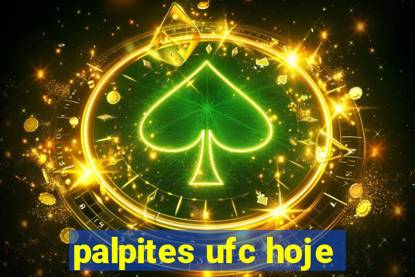 palpites ufc hoje